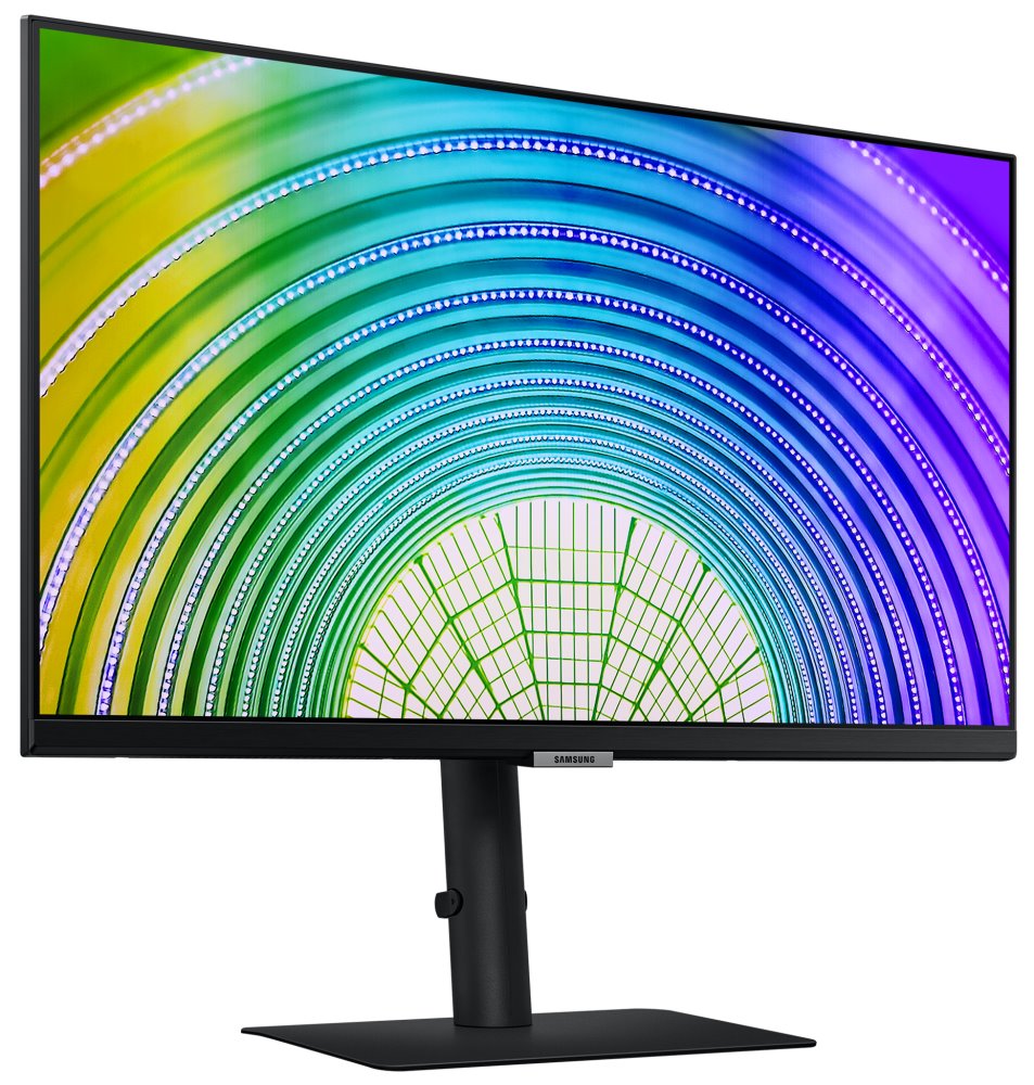Samsung S60UA 24" / QHD 2560x1440 / 16:9 / IPS / 5ms / 75Hz / Jack/HDMI/DP/USB-C/USB/PIVOT/VESA