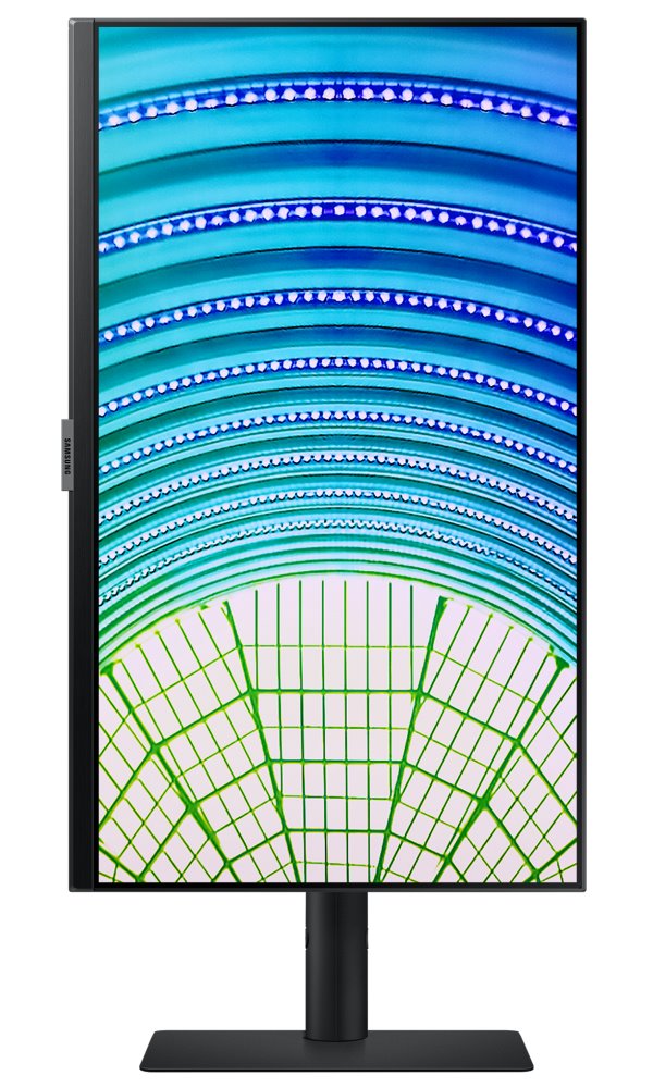 Samsung S60UA 24" / QHD 2560x1440 / 16:9 / IPS / 5ms / 75Hz / Jack/HDMI/DP/USB-C/USB/PIVOT/VESA