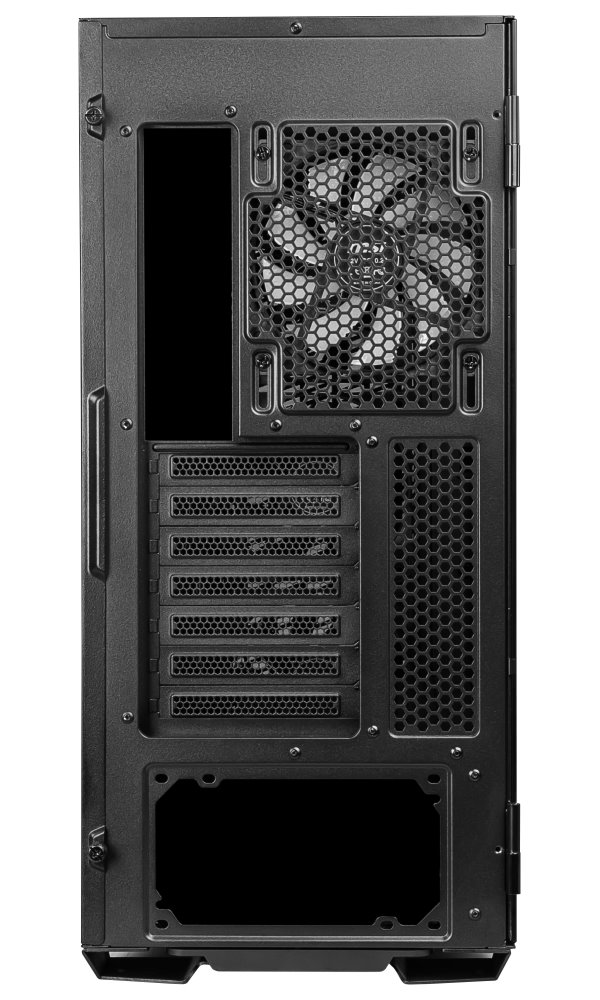 MSI skříň MPG VELOX 100P AIRFLOW/ bez zdroje/ levé temp. sklo/ 3x 120mm/ 1x 120mm ARGB/1x USB3.1 Type-C/2x USB3.0/ černá
