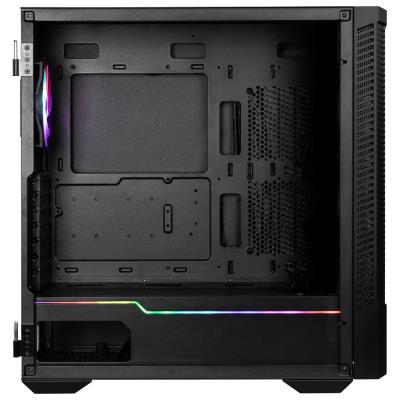 MSI skříň MPG VELOX 100P AIRFLOW/ bez zdroje/ levé temp. sklo/ 3x 120mm/ 1x 120mm ARGB/1x USB3.1 Type-C/2x USB3.0/ černá