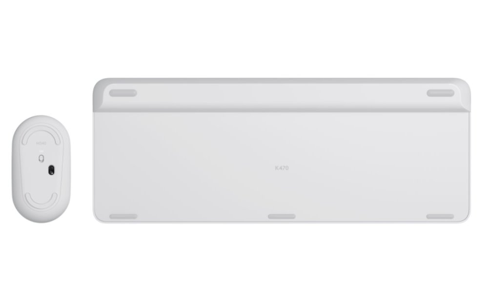 Logitech set klávesnice a myši MK470/ bezdrátový/ 2.4GHz/ USB přijímač/ US/ bílý