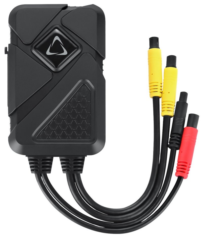 CEL-TEC palubní duální kamera na motorku i do auta MK02 Dual Wi-Fi GPS/přední,zadní 1080p/WiFi/g-senzor/IP67/kab.ovládač