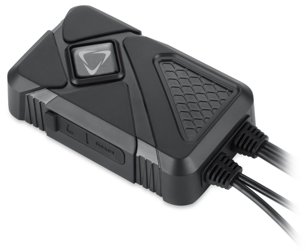 CEL-TEC palubní duální kamera na motorku i do auta MK02 Dual Wi-Fi GPS/přední,zadní 1080p/WiFi/g-senzor/IP67/kab.ovládač