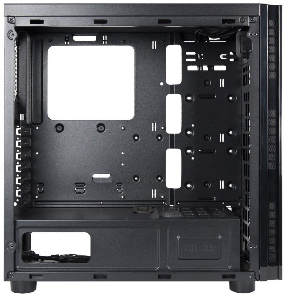 CHIEFTEC MidT Hawk AL-02B-OP / 2x USB 3.0/ 1x USB 2.0/ bez zdroje/ prosklená bočnice / černý