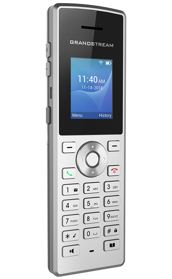 Grandstream WP810 telefon, barevný displej, 2x SIP, dual band WiFi, Micro USB, 3.5mm jack