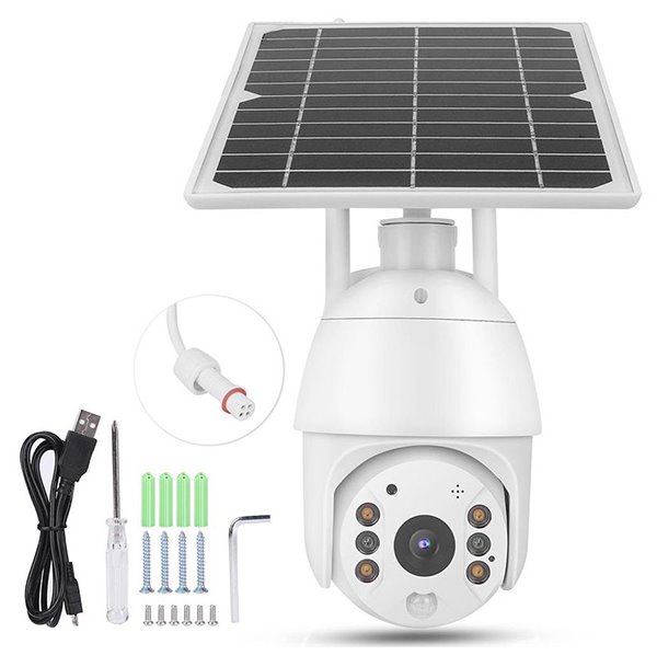 TRX Bezpečnostní IP kamera Innotronik BK-IUB-BC20 bezdrátová, 4.0Mpix, wi-fi, solární panel + Li-Ion baterie