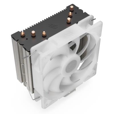 OPRAVENÉ - SilentiumPC chladič CPU Spartan 4 MAX EVO ARGB/ ultratichý/ 120mm fan/ 3 heatpipes/ PWM/ pro Intel i AMD