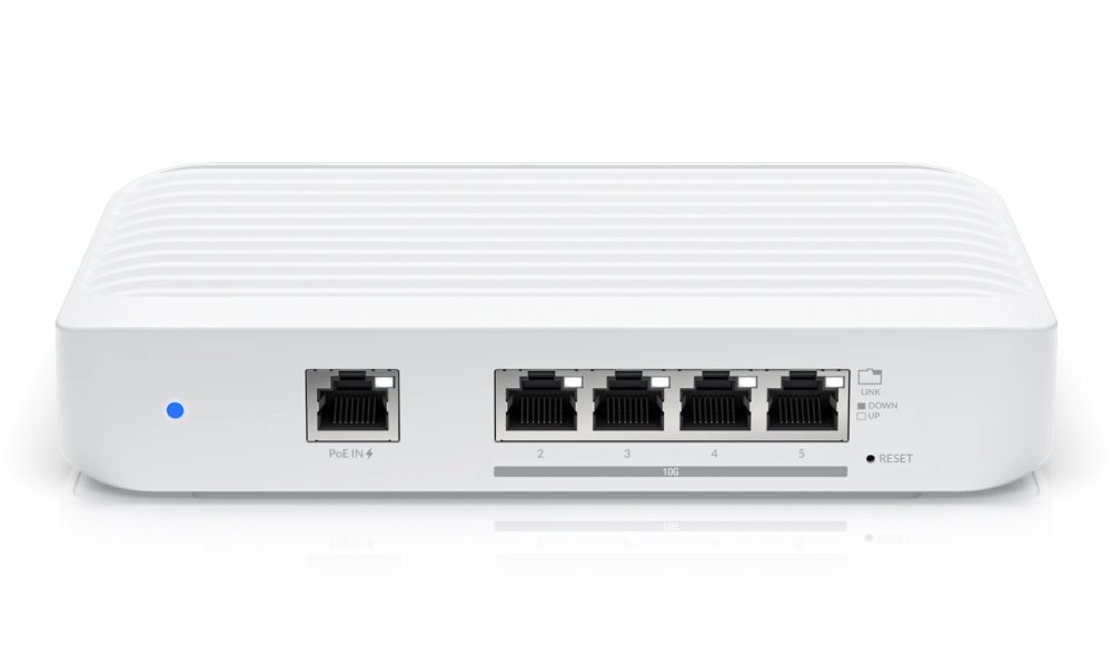 Ubiquiti UniFi Switch Flex XG - 4x 10GbE, 1x GbE, PoE+ In