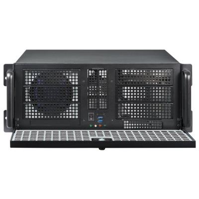 CHIEFTEC rack 19" 4U UNC-411E-B-OP / bez zdroje / USB 3.0 / černý