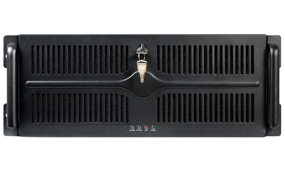 CHIEFTEC rack 19" 4U UNC-411E-B-50R / 2x500W redundant zdroj / USB 3.0 / černý