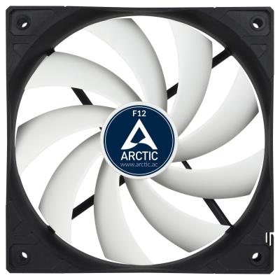 ARCTIC F12 black ventilátor 120mm / černobílý
