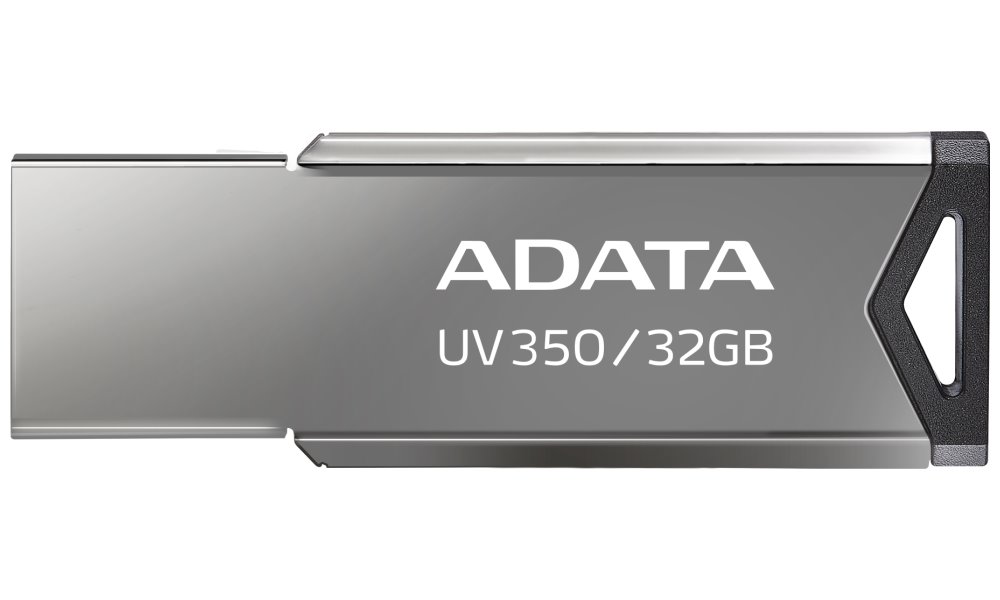 ADATA FlashDrive UV350 32GB / USB 3.2 Gen1 / stříbrná