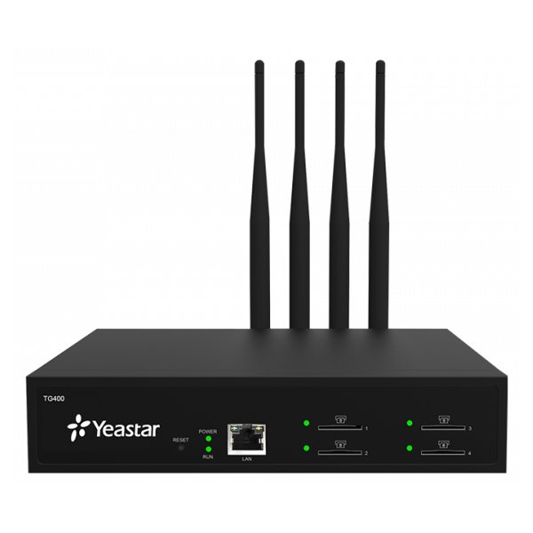 Yeastar NeoGate TG400, IP GSM Brána, 4x GSM port, 1x LAN