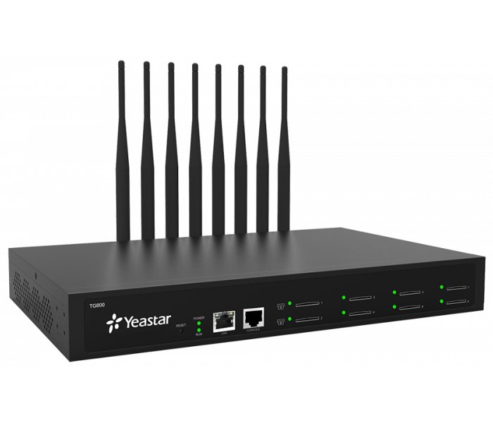Yeastar NeoGate TG800, IP GSM Brána, 8x GSM port, 1x LAN