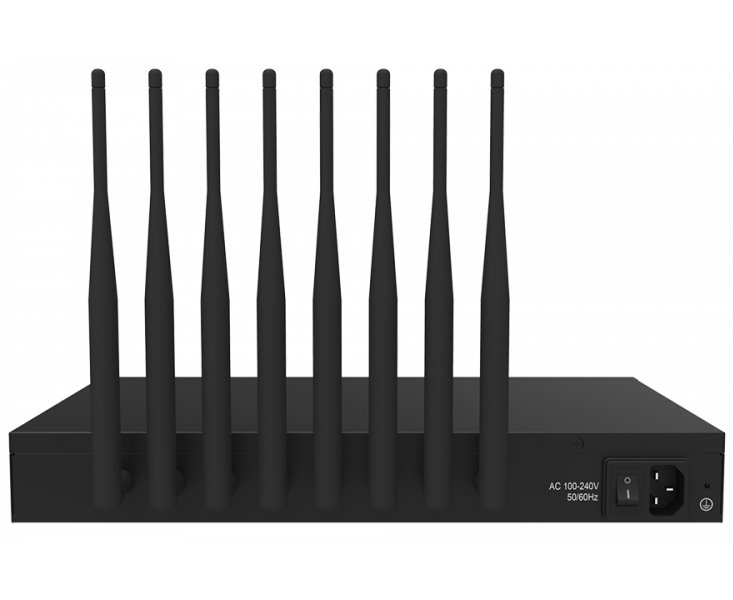 Yeastar NeoGate TG800, IP GSM Brána, 8x GSM port, 1x LAN