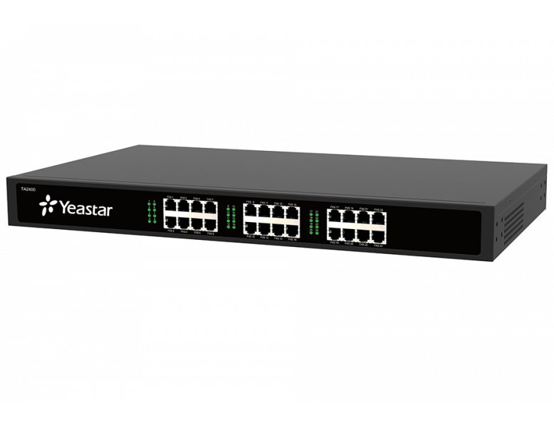 Yeastar NeoGate TA2400, 24 portová FXS brána, 1x RJ21, 1x LAN, rack provedení