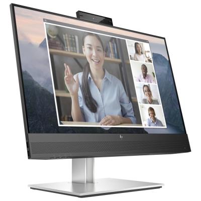 HP E24mv 23,8"/ 1920x1080/ IPS/ 5ms/ 250 cd/m2/ VGA/ DP/ HDMI/ USB/ PIVOT/ VESA/ černo-stříbrný