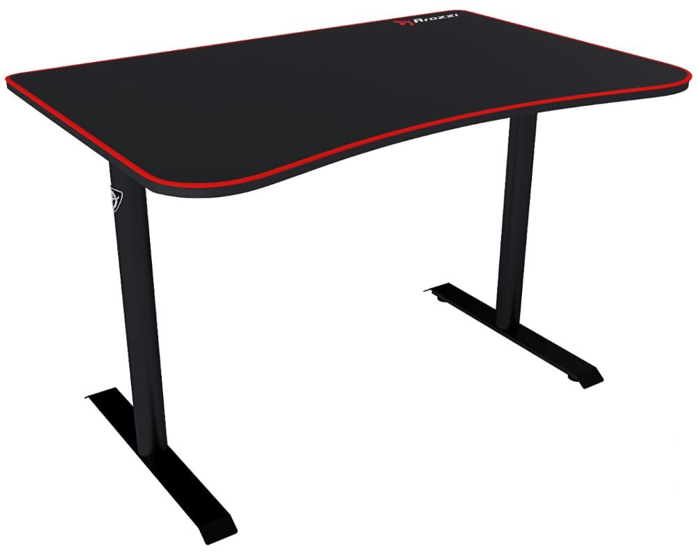 AROZZI herní stůl ARENA FRATELLO/ černý s červeným okrajem