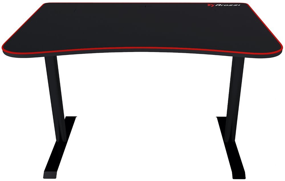 AROZZI herní stůl ARENA FRATELLO/ černý s červeným okrajem