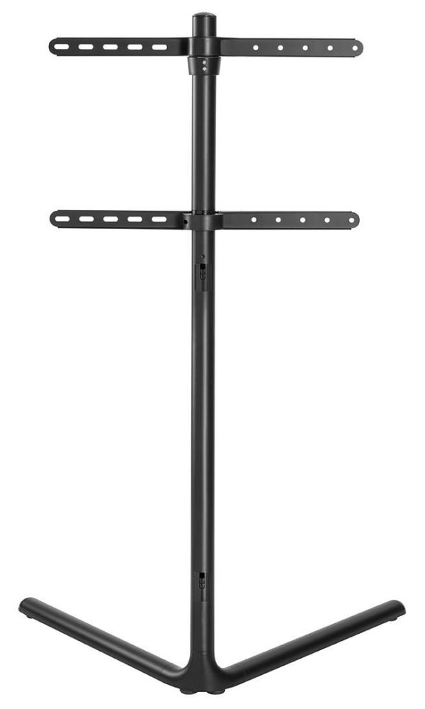 POŠKOZENÝ OBAL - NEDIS podlahový TV stojan/ 49 - 70 "/ 40 kg/ Provedení V-vorm/ Protiskluzový popruh/ Snap-lock/ Hliník/ Ocel/...