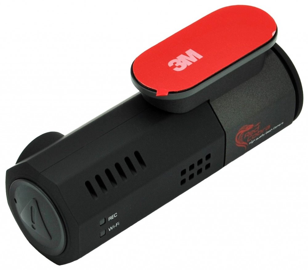 CEL-TEC palubní kamera do auta Red Cobra Wi-Fi Magnetic/1080p/WiFi/g senzor/magnetický držák/
