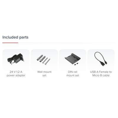MikroTik KNOT IoT Gateway  CAT-M/NB, Bluetooth, 2x LAN, 1x SIM, microUSB, 2.4 GHz b/g/n, L4