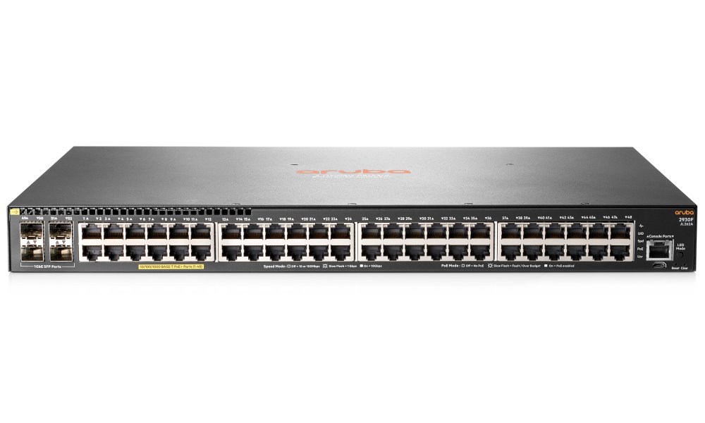 HPE Aruba Switch 2930F 48G PoE+ 4SFP