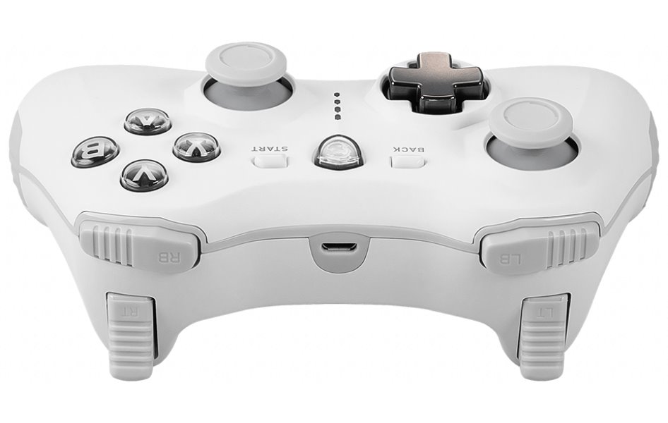 MSI gamepad FORCE GC30 V2 WHITE/ bezdrátový/ bílý/ OTG/ USB/ pro PC, PS3, Android