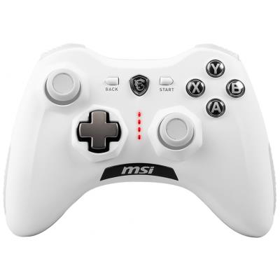 MSI gamepad FORCE GC30 V2 WHITE/ bezdrátový/ bílý/ OTG/ USB/ pro PC, PS3, Android