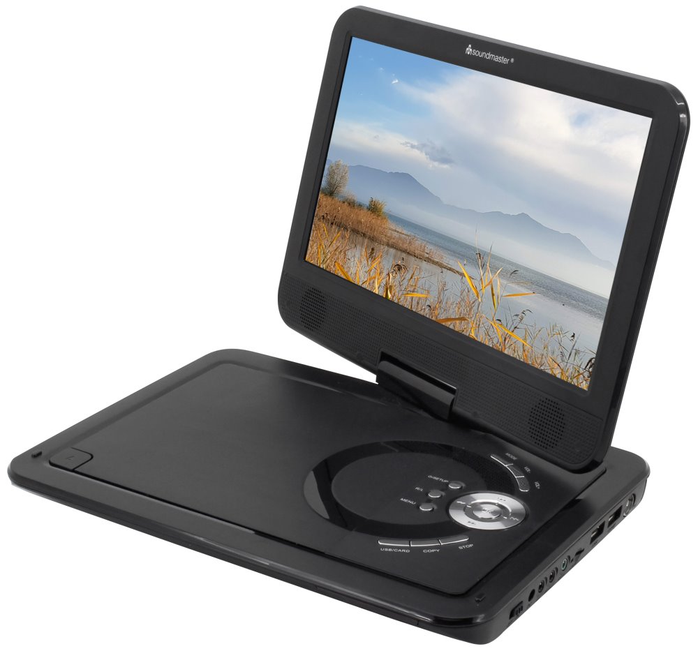 Soundmaster PDB1910SW přenosný DVD přehrávač / DVB-T2 HD Tuner/ 10,1"