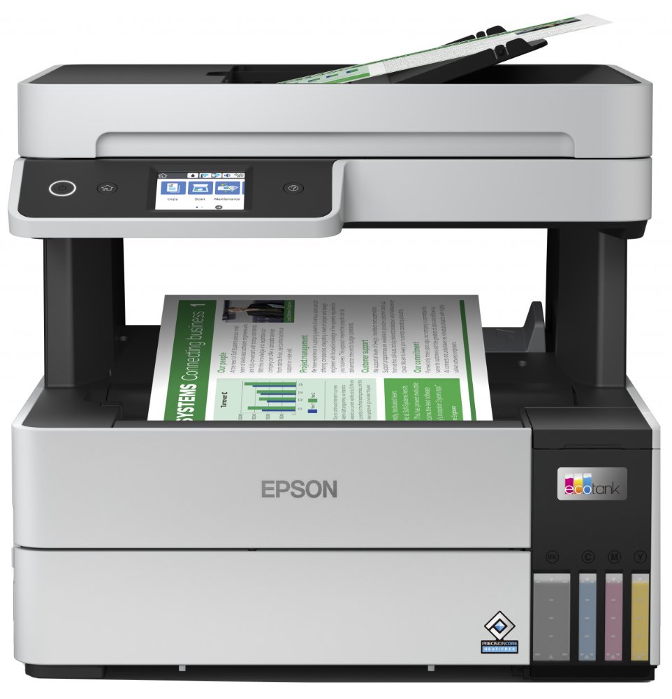 Epson EcoTank L6460/ 4800 x 1200/ A4/ MFZ/ LCD/ ITS/ ADF/ Duplex/ 4 barvy/ Wi-Fi/ USB/ 5 let záruka po registraci