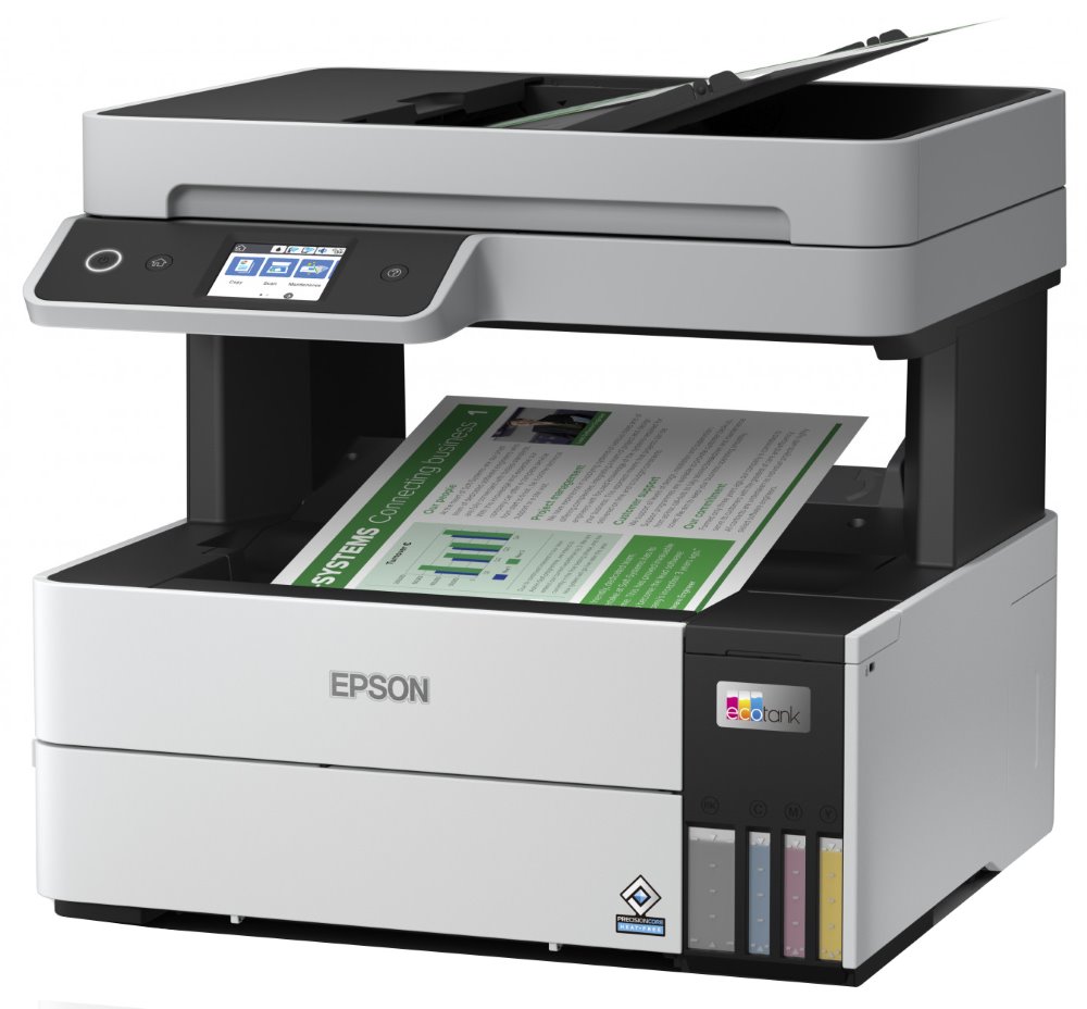 Epson EcoTank L6460/ 4800 x 1200/ A4/ MFZ/ LCD/ ITS/ ADF/ Duplex/ 4 barvy/ Wi-Fi/ USB/ 5 let záruka po registraci