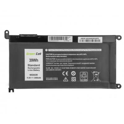 Green Cell/ DE150/ 11.4V/ 3400 mAh/ Li-Ion/ Dell Inspiron 5368 5378 5379 5482 15 5565 5567/ neoriginální