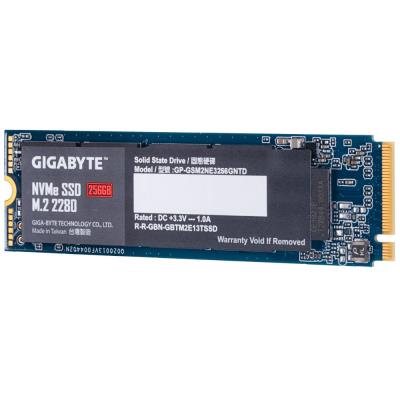 GIGABYTE NVMe SSD 256GB / Interní / M.2 PCIe Gen 3 x 4 NVMe 1.3 / 2280 / 3D TLC
