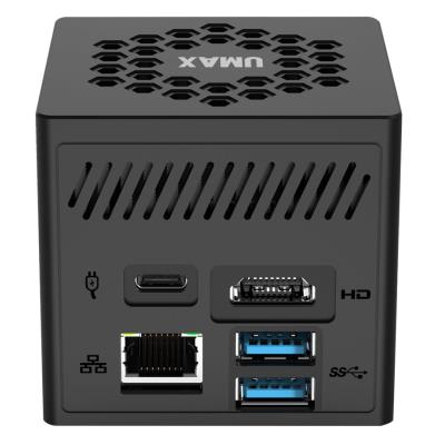 UMAX Mini PC U-Box J42 Nano/ J4125/ 8GB/ M.2 SATA 2242 SSD slot/ HDMI/ 2x USB 3.0/ SD/ BT/ Wi-Fi/ LAN/ bez OS