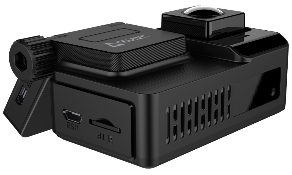 CEL-TEC palubní kamera do auta K6 Falcon GPS Magnetic Touch/1080p/2,45 IPS LCD/g senzor/magnetický držák/