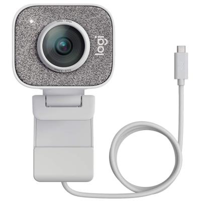 Logitech HD webkamera StreamCam C980 / FullHD / USB-C / bílá
