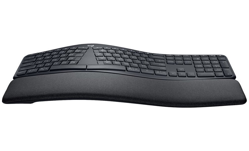 Logitech klávesnice ERGO K860/ Bezdrátová/ Bluetooth/ EN layout/ černá