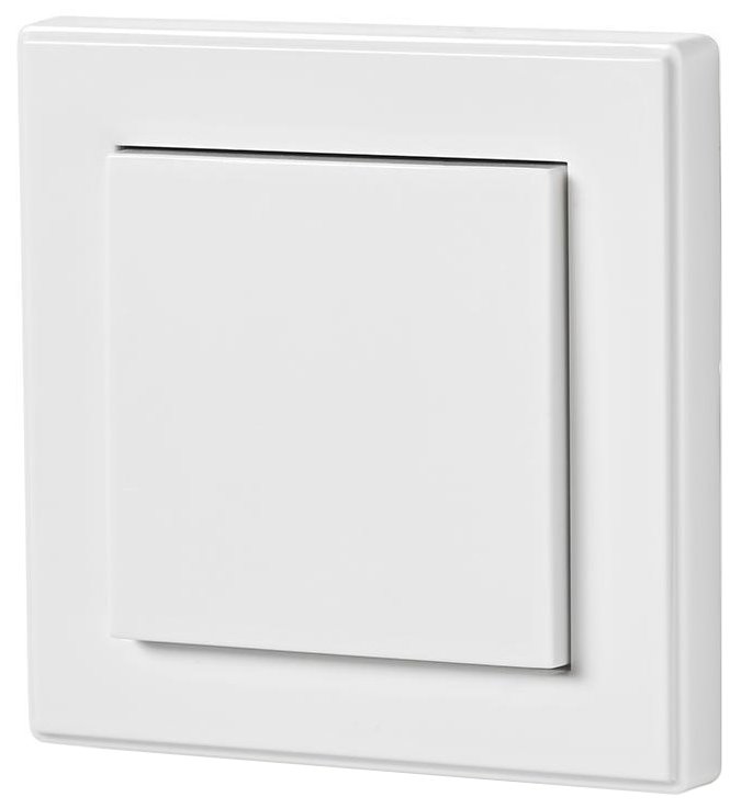 NEDIS RF chytrý nástěnný přepínač/ rozsah 30 m/ jeden/ bílý