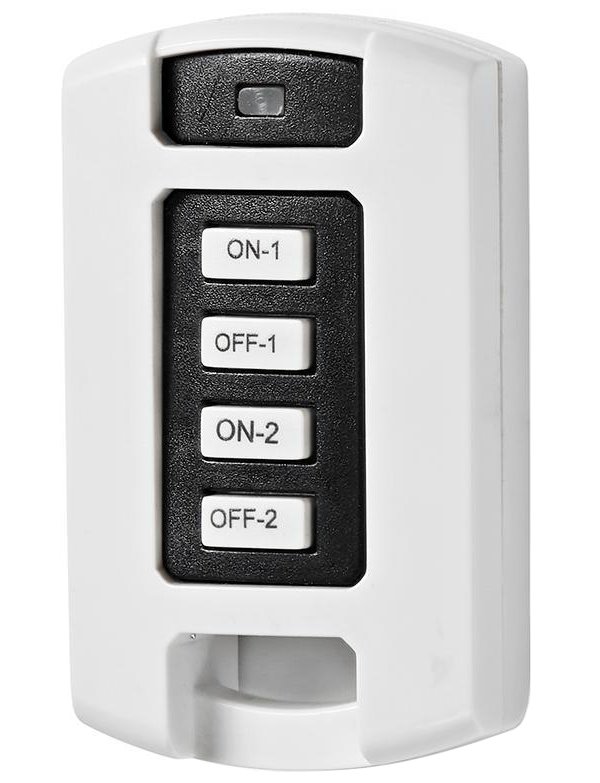 NEDIS RF chytrý dálkový ovladač/ 2 kanály/ bílý