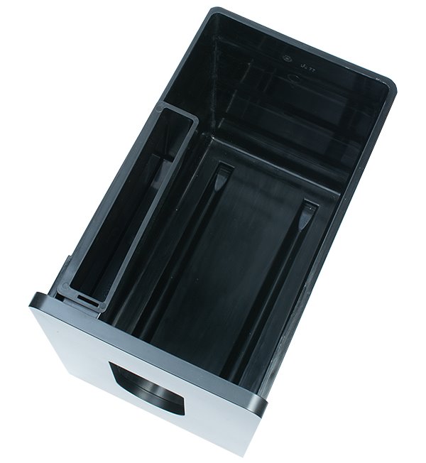 AT skartovač Slim S P-4/ řez 4x15 mm/ pracovní šíře 230 mm/ kapacita 12 listů/ objem koše 22 l/ stupeň utajení P4/ černý