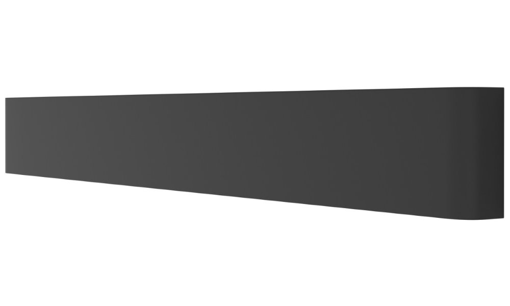 IMMAX NEO LÍNEA SMART nástěnné svítidlo 76cm 40W černé Zigbee 3.0, TUYA