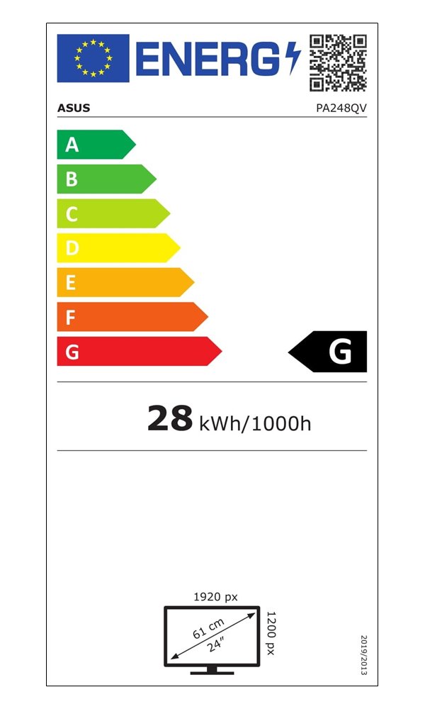 ASUS 24" LED PA248QV / 1920x1200/ IPS/ 16:10/ 5ms/ 300cd/m2/ DP/ HDMI/ VGA/ 4x USB/ PIVOT/ repro