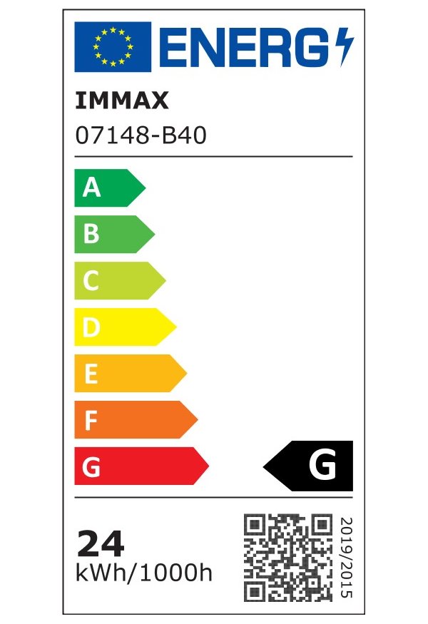 IMMAX NEO LITE AREAS SMART stropní svítidlo 40cm, 24W černé TUYA Wi-Fi