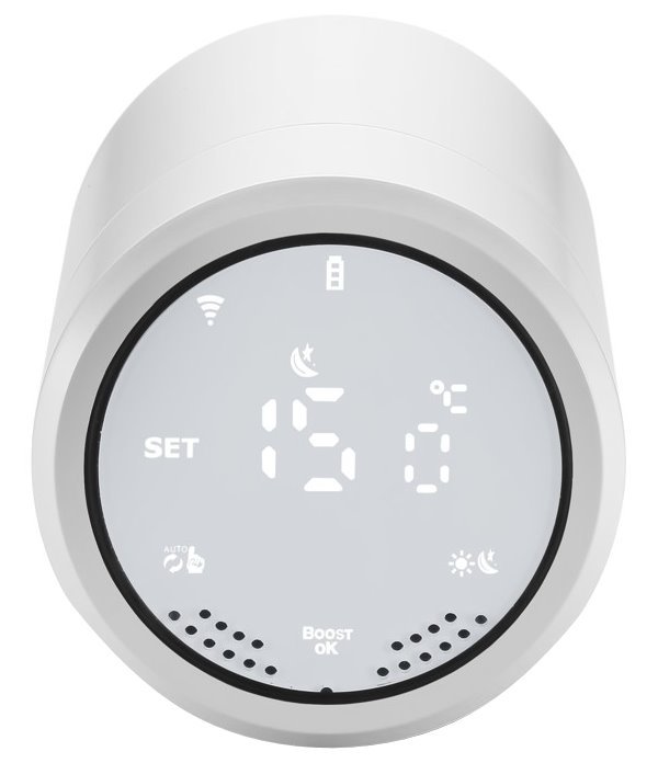 IMMAX NEO SMART Termostatická hlavice Zigbee, TUYA
