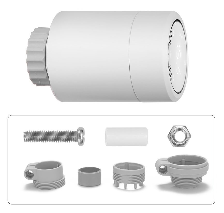 IMMAX NEO SMART Termostatická hlavice Zigbee, TUYA