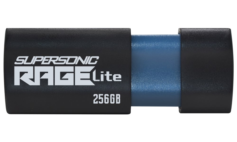 PATRIOT Supersonic Rage Lite 256GB / USB 3.2 Gen 1 / černá