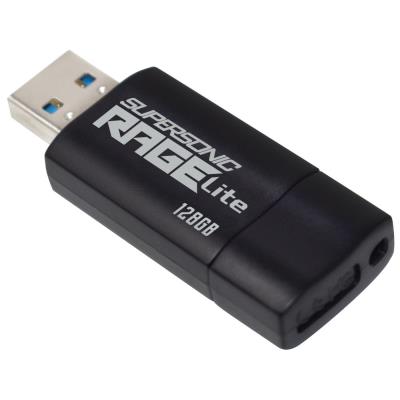 PATRIOT Supersonic Rage Lite 128GB / USB 3.2 Gen 1 / černá