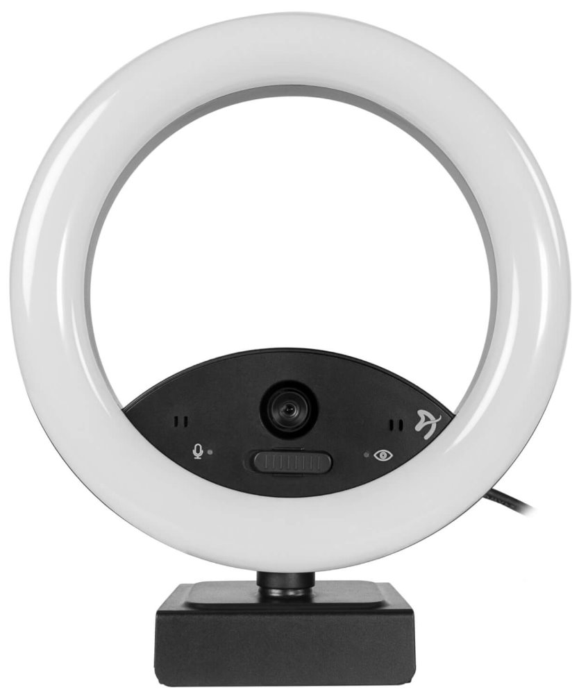 AROZZI webová kamera OCCHIO RL True Privacy/ Full HD/ světelný kruh/ USB/ autofocus/ mikrofon