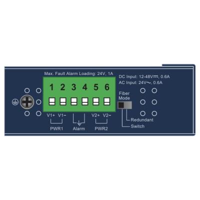 Planet IGT-2205AT, konvertor 2x1Gb, 2xSFP 100/1G/2.5G, -40až+75C, ESD, Backup Link, IP30, 24VAC/12-48VDC